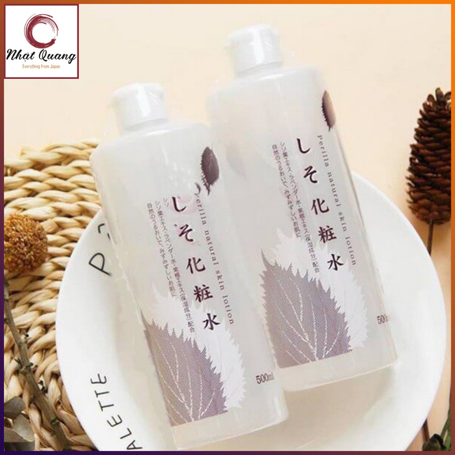 Lotion lá Tía tô 500ml - PERILLA NATURAL SKIN LOTION Date tháng 4/2026