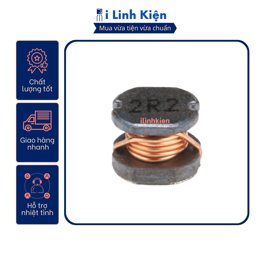 Cuộn cảm dán 2.2uH-470uH CD43 4.5x4x3.2mm