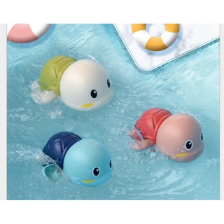 Đồ chơi nhà tắm - Rùa bơi vặn cót, rùa bơi thả bồn tắm