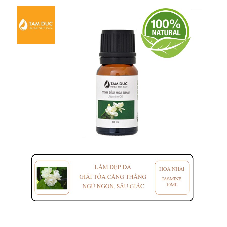 Tinh Dầu Hoa Nhài (Hoa Lài)Tâm Đức 10ml