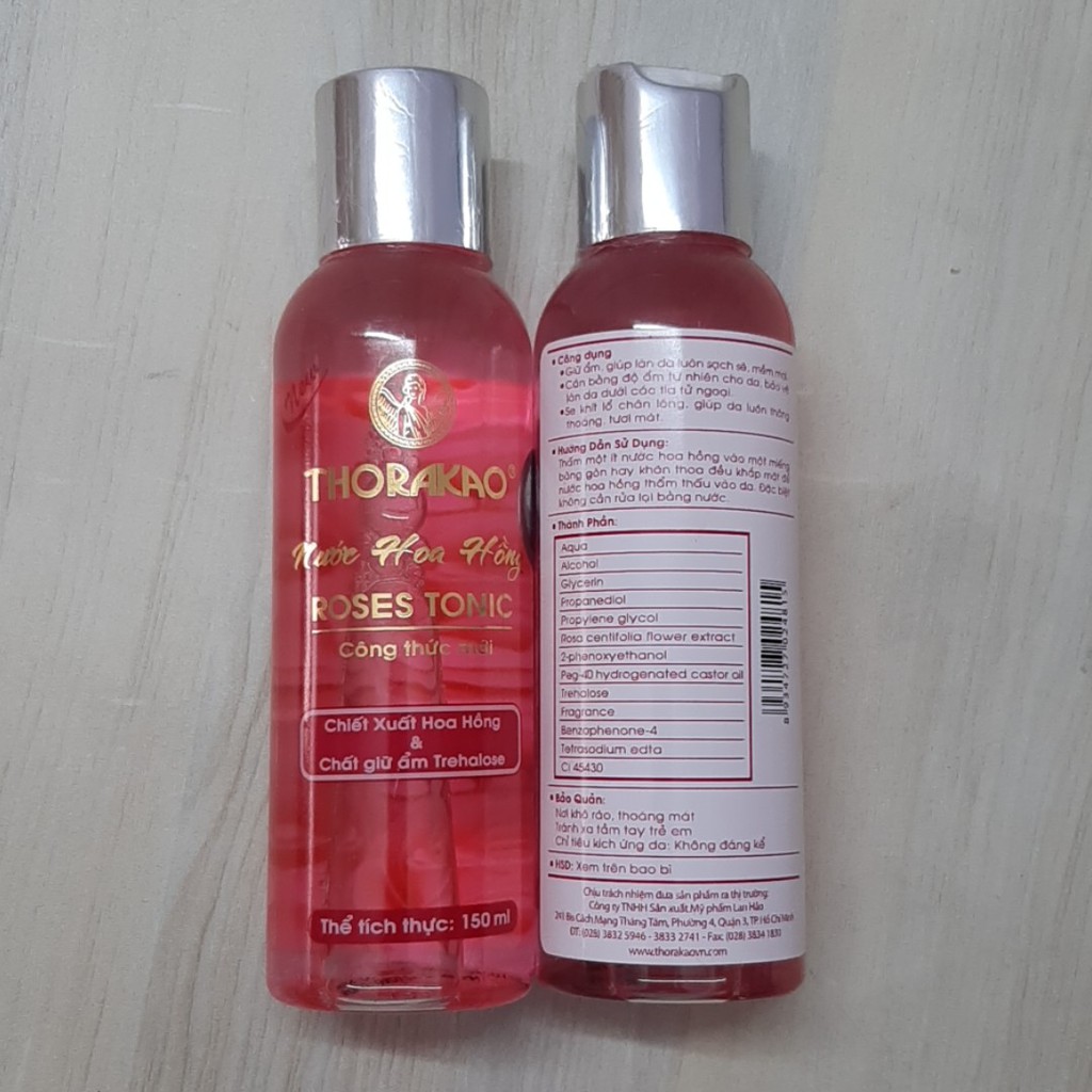 NƯỚC HOA HỒNG -  THORAKAO 150ml