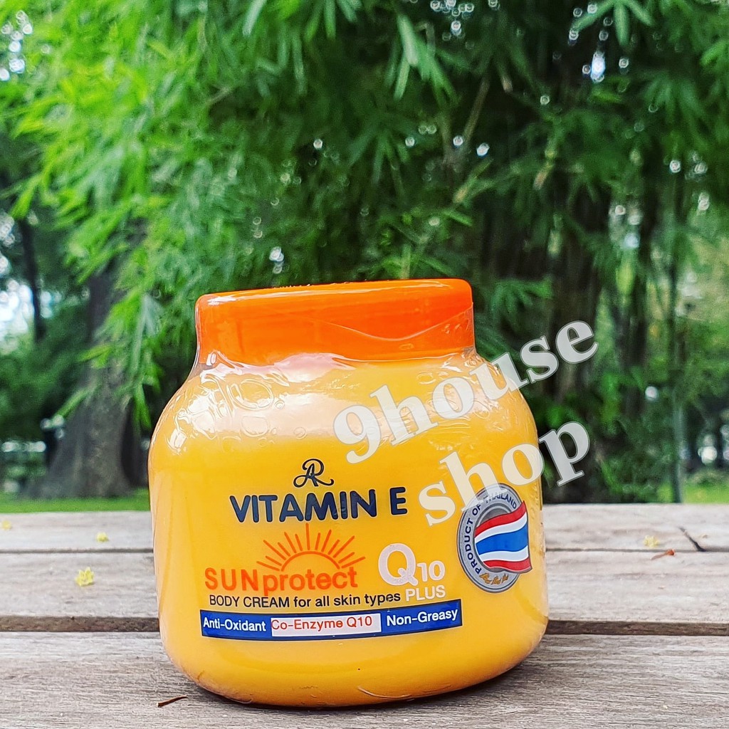 Kem Dưỡng Thể Chống Nắng AR Vitamin E Sun Protect Q10 Plus Body Cream (Hủ CAM)