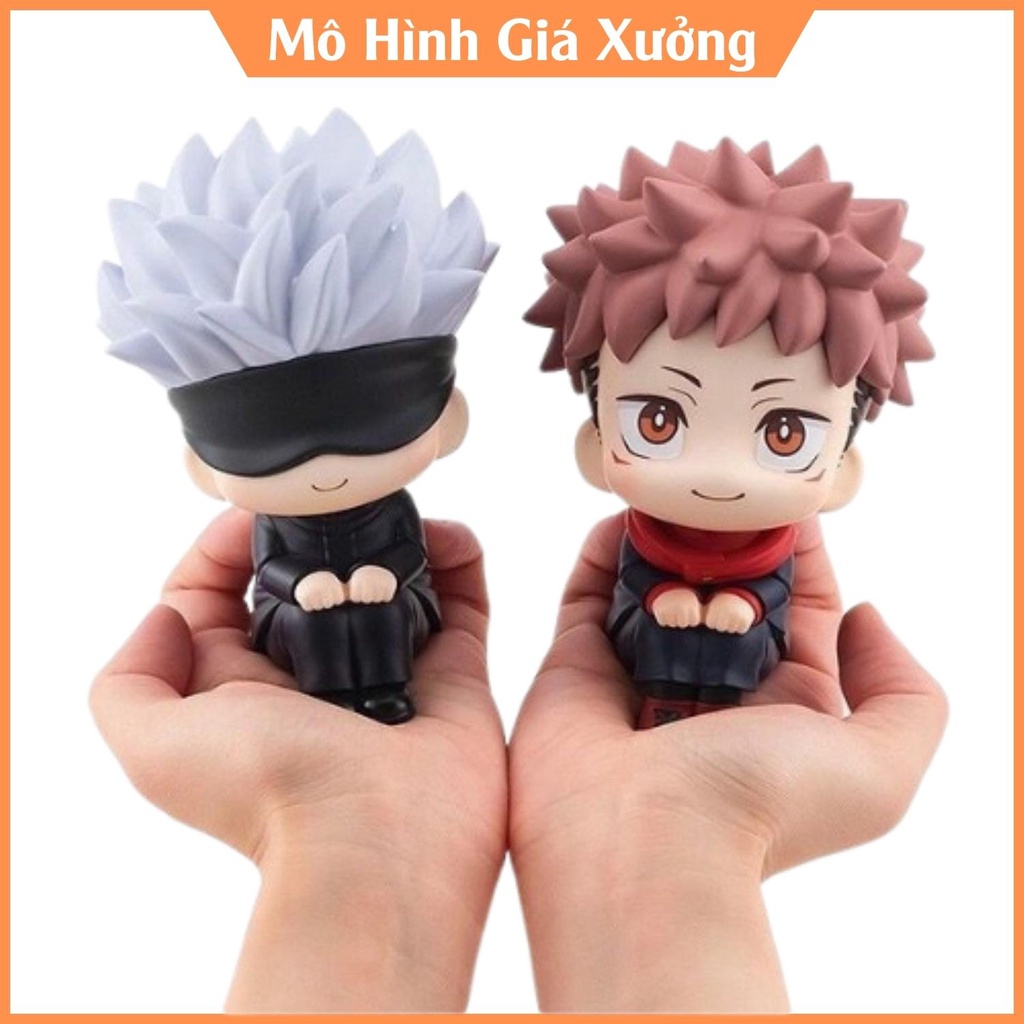 Mô Hình JUJUTSU KAISEN - Chú Thuật Hồi Chiến Chibi  Megumi , Nobara , Yuji Itadori , Gojo Satoru