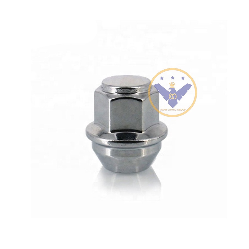 20 ốc đúc nguyên khối, ốc lazang bánh xe size 19mm, bước ren 1.5