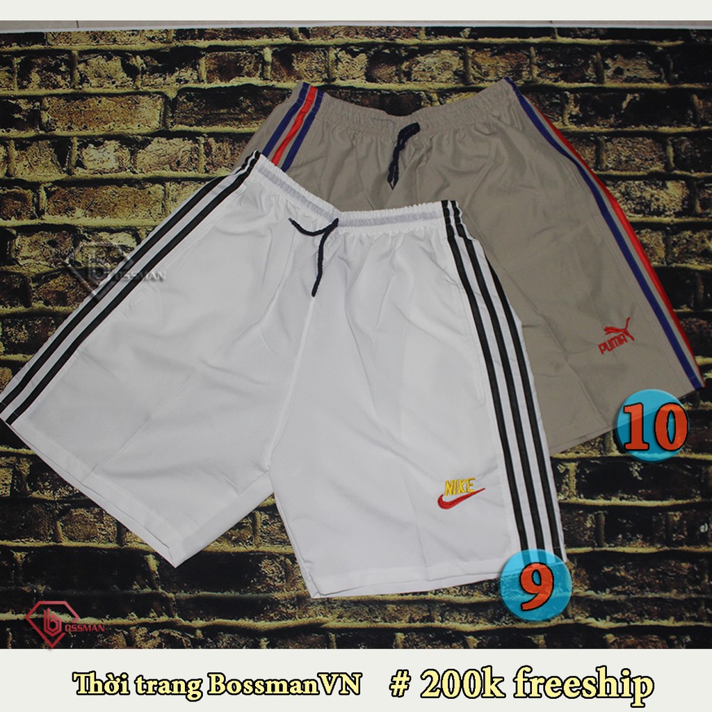 QUẦN ĐÙI NAM KẺ SỌC - Mặc nhà và thể thao. | BigBuy360 - bigbuy360.vn