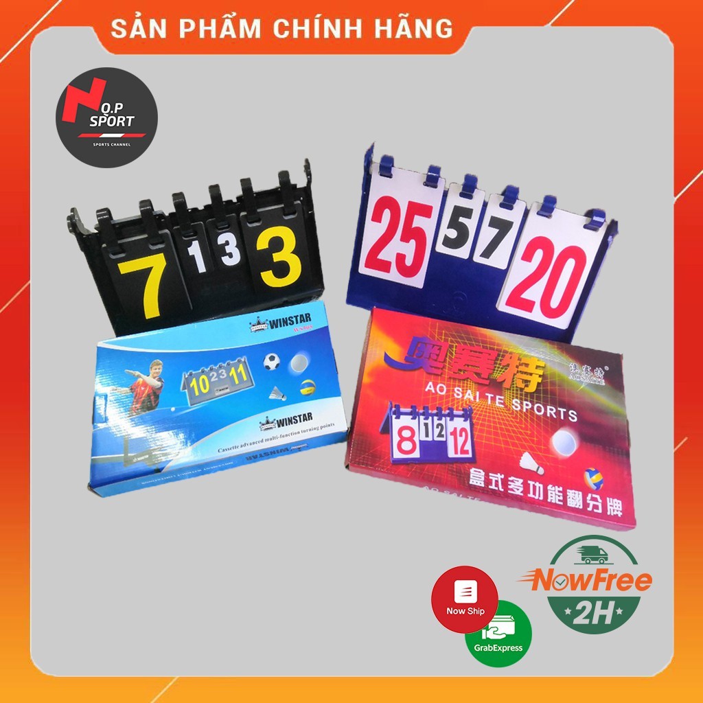 Bảng Tính Điểm Thể Thao Bóng Bàn, Bóng Chuyền, Cầu Lông WINSTAR Chính Hãng _ Cao Cấp