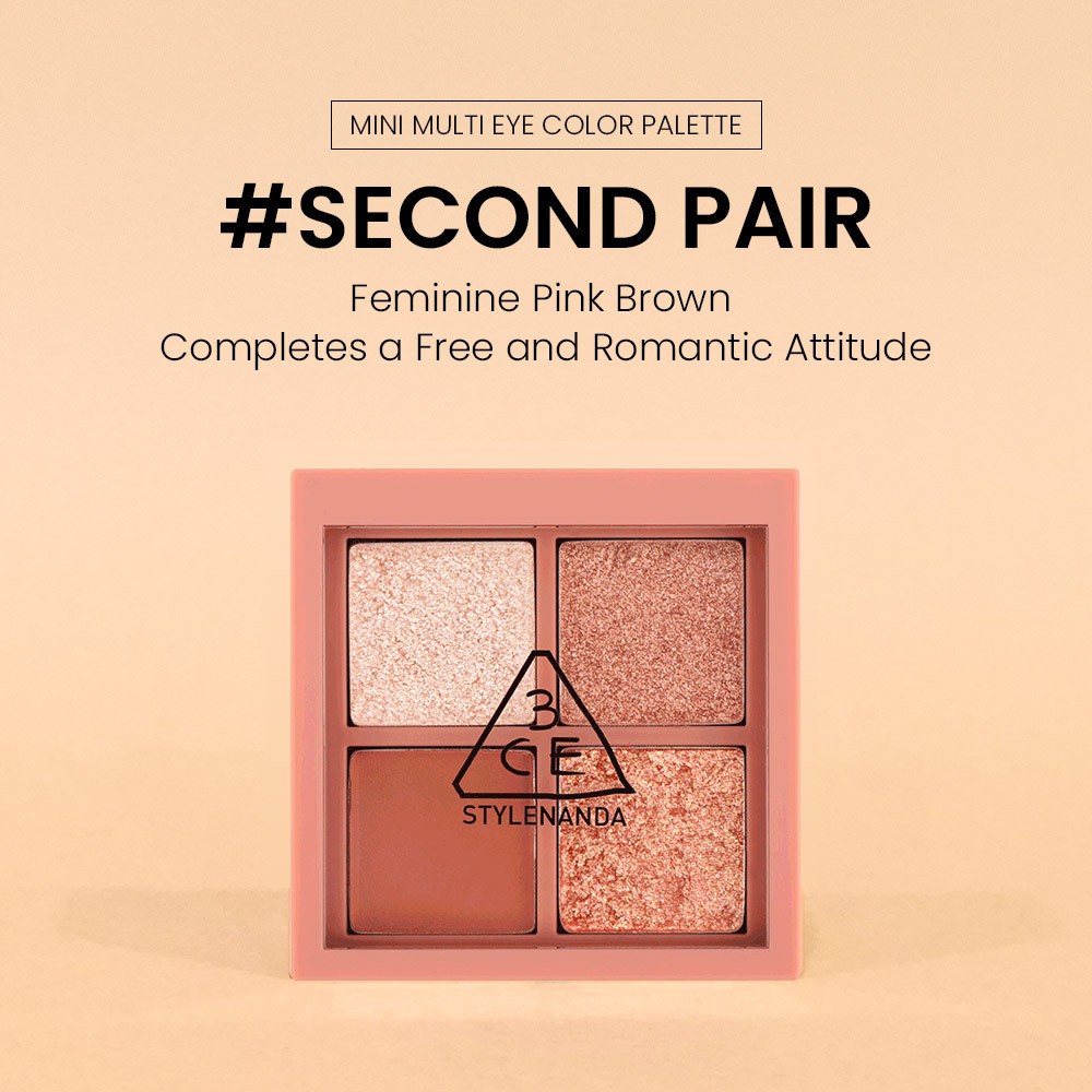 Bảng phấn mắt 3CE Mini Multi Eye Color Palette 4 màu