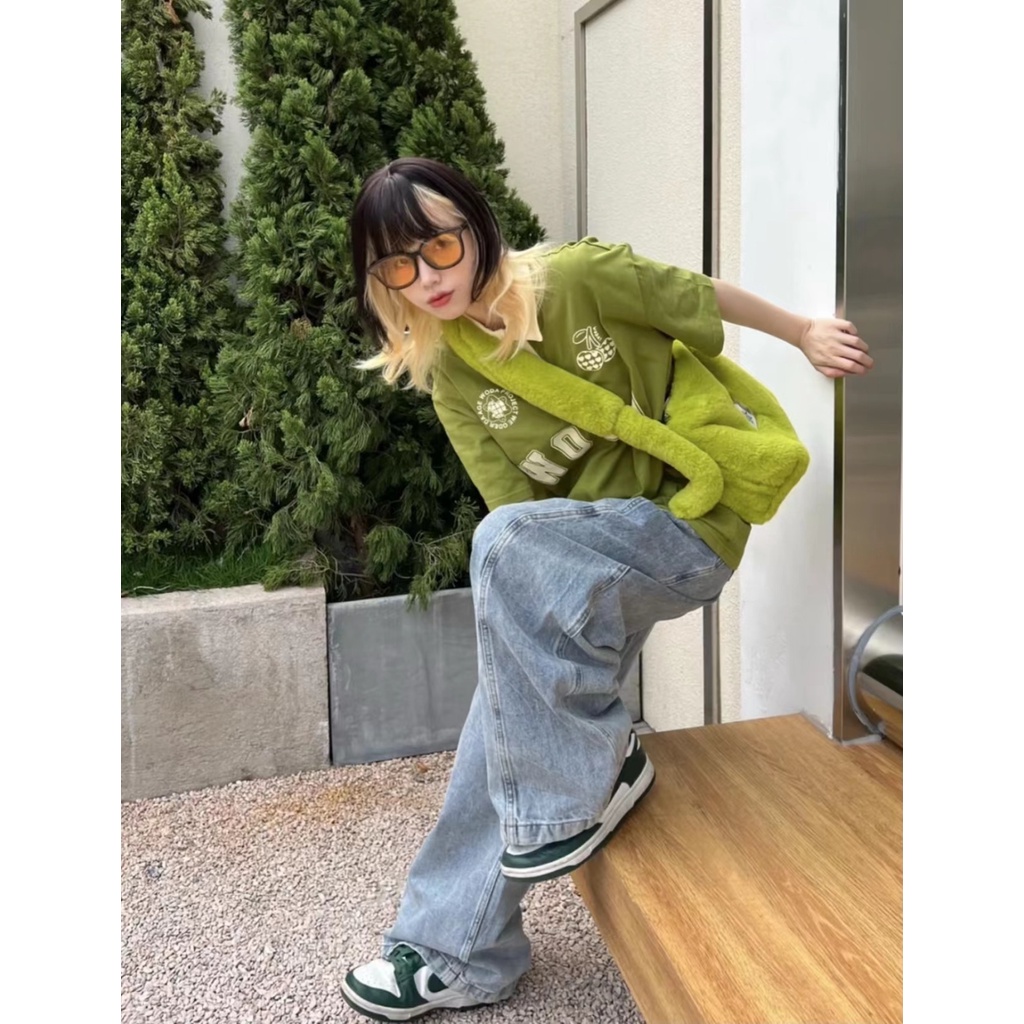 Áo Thun polo Tay Ngắn Phong Cách Mỹ Thời Trang Mùa Hè 2022 Mới Cho Nữ Z2 VZ6