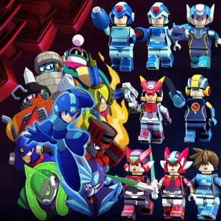 Bộ Đồ Chơi Lắp Ráp Mô Hình Megaman Rockman Mega Man Tương Thích Với Trẻ Em