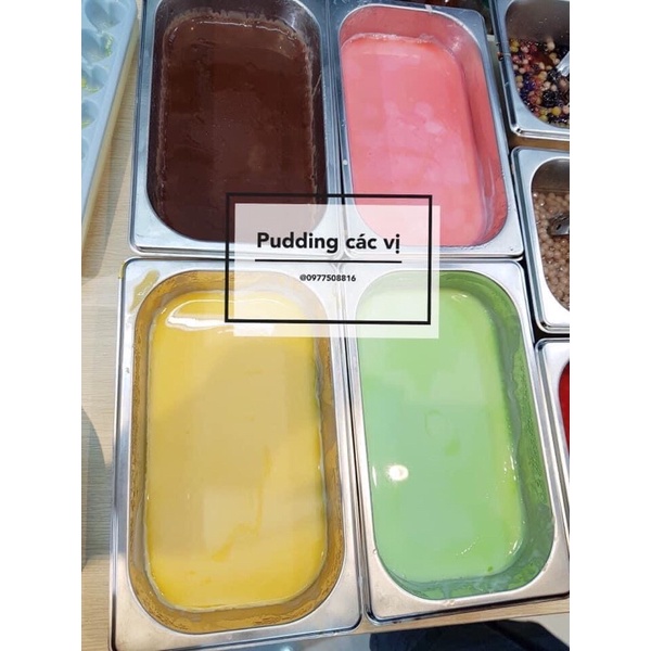 200g PUDDING tuỳ chọn ~ 20 bát hũ caramen bé