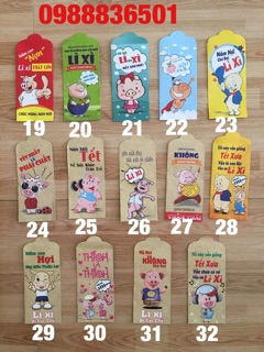 Lì xì Tết 2019