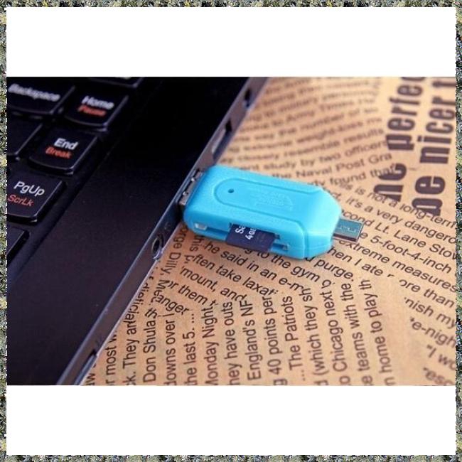 Thiết bị đọc thẻ nhớ OTG TF / SD cổng USB đa năng | BigBuy360 - bigbuy360.vn