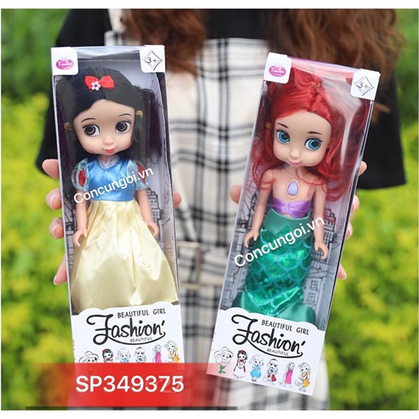 Hộp baby 6c công chúa pin nút 161A