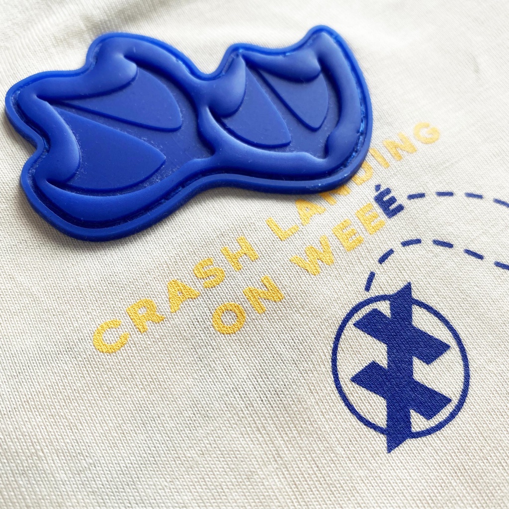 Áo thun | Áo phông nam nữ thoáng mát cao cấp Weeé Crash Tee – XXME - Beige màu be, cổ tròn, thoáng mát