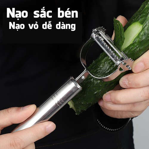 Nạo Rau Củ Hoa Quả Inox Đa Năng, Đồ Dùng Dụng Cụ Vật Dụng Nhà Bếp Thông Minh Độc Đáo Tiện Ích Giá Rẻ Bền Đẹp | BigBuy360 - bigbuy360.vn