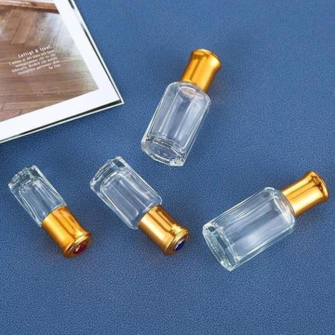 [3ml/6ml] Vỏ Lọ chiết nước hoa Dubai bi lăn Ruby rỗng / chai lọ đựng nước hoa