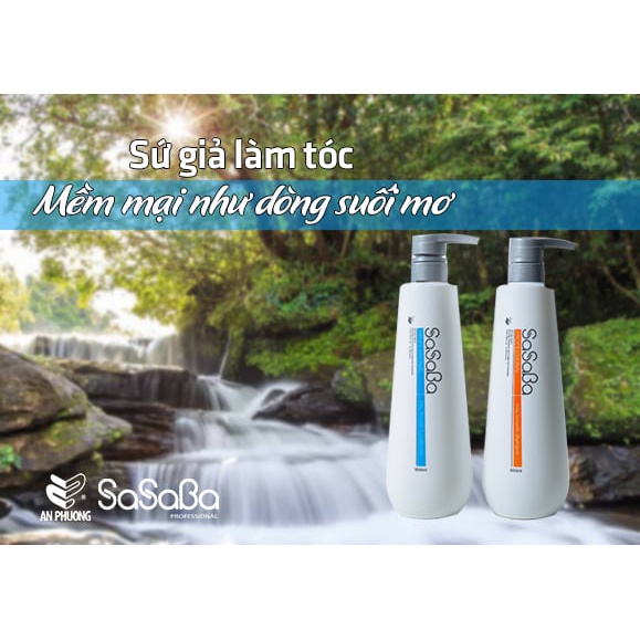 Dầu gội xả hoàn hình SASABA New 800ml chính hãng