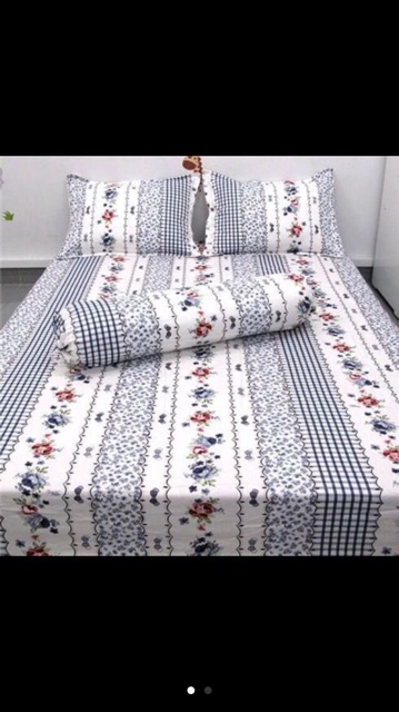 Drap 1m4 cotton 4 món Thắng Lợi hàng siêu thị xuất dư