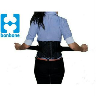 Đai lưng Bonbone hỗ trợ cột sống ,thoát vị đĩa đệm -Nhật Bản MÀU ĐEN