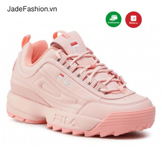 Giày thể thao FiLa nam nữ hàng chuẩn 1:1 màu hồng