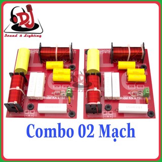 Combo Mạch phân tần loa full đơn, KN-9.15i 02 cái 1 bass 1 treble hàng nhập nguyên chiếc, phân tần loa, mạch loa,
