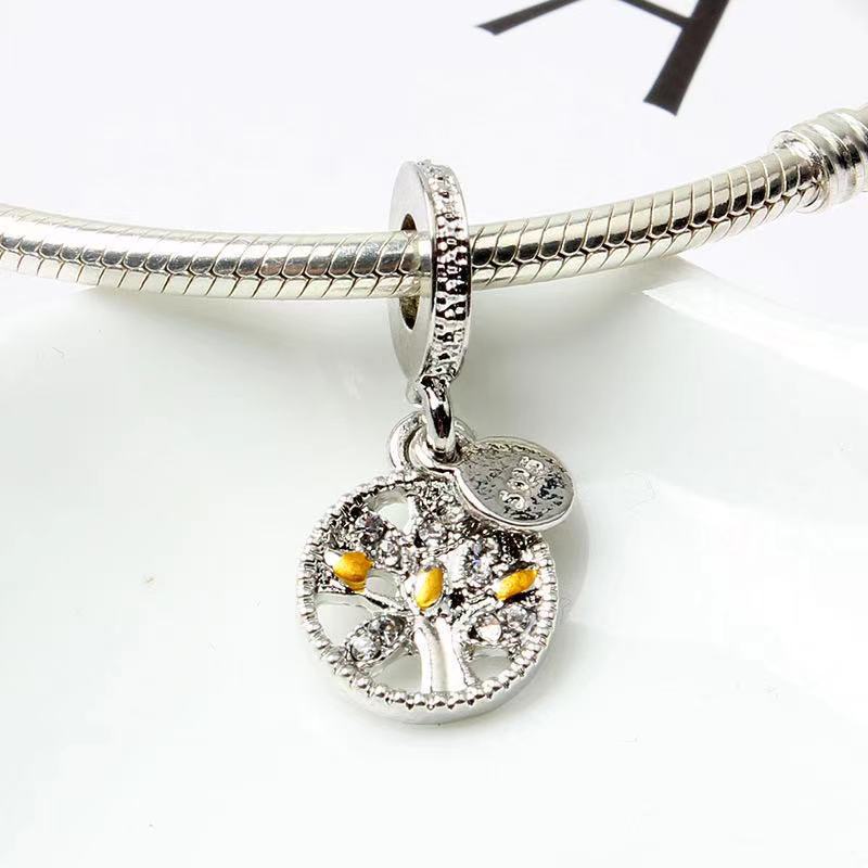 Vòng Tay Hai Mặt Mặt Hình Cây Sự Sống Của Mẹ Phù Hợp Với Trang Sức Khí Chất