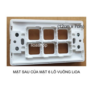 MẶT 6 LỖ VUÔNG LiOA.