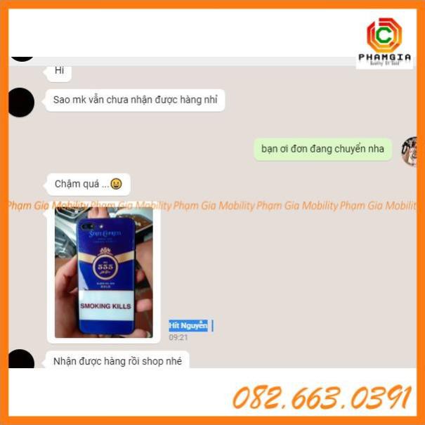 Ốp lưng điện thoại hình thuốc lá, ép kính cường lực chống bể cao cấp, viền dẻo bảo vệ máy