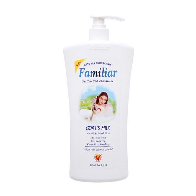 Sữa tắm tinh chất sữa dê Familiar Goat's Milk 1.200ml