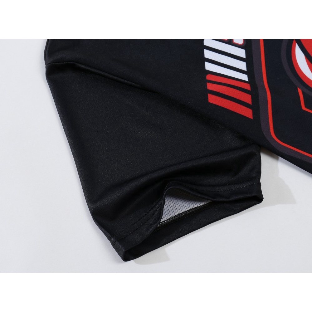 Áo thun nam tay ngắn cổ tròn có in hình chữ thời trang phong cách