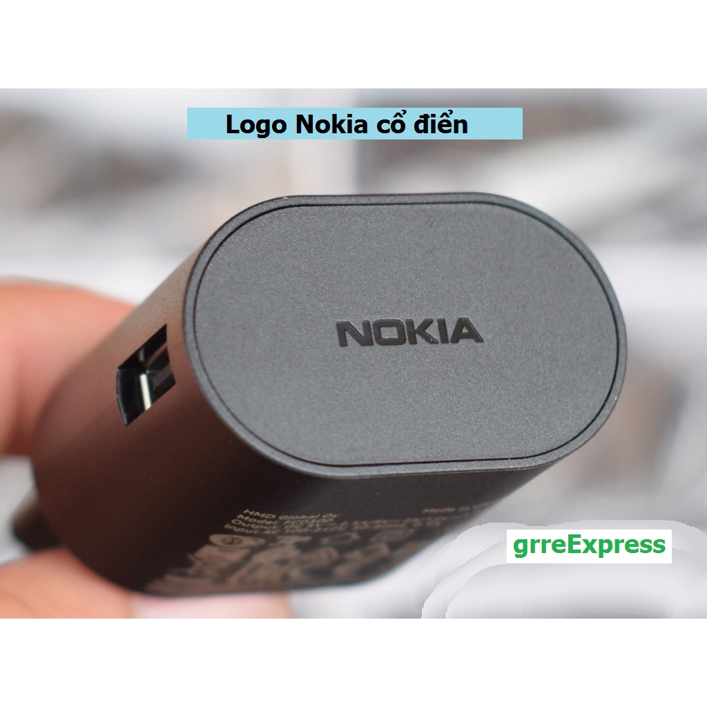 Sạc Nhanh Nokia 18w Bản Gốc 10 9 8 8.1 X7.1 6.1 Plus 7plus x7 X20 G21 G11 G20 X100 G50 XR20 G10