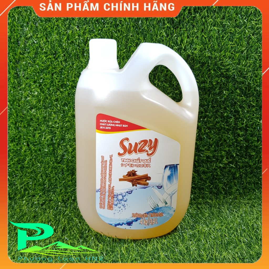 Nước rửa chén Suzy quế - chất lượng Nhật Bản - Can 4kg