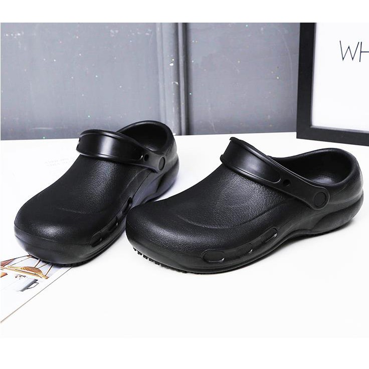 Giày Đầu Bếp Chống Trượt Chống Thấm Dầu Nước Cho Nam