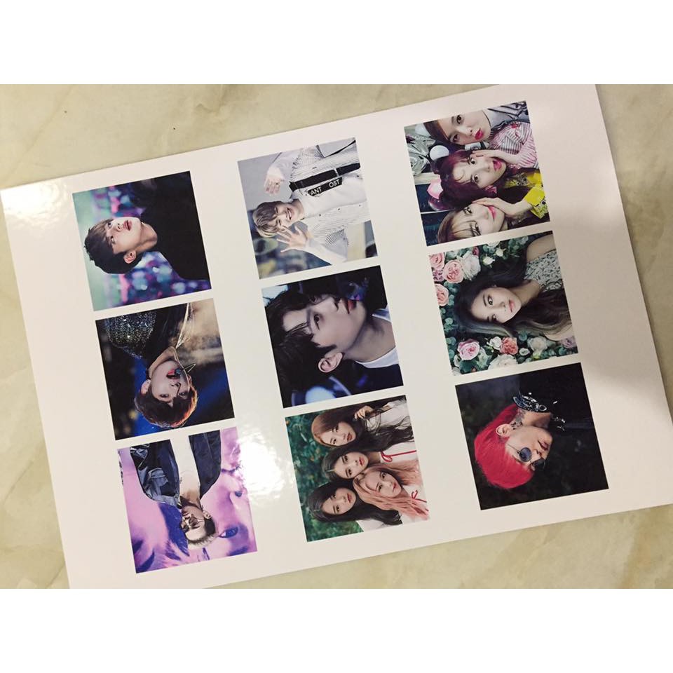 90 ảnh Polaroid in theo yêu cầu (Tự cắt)