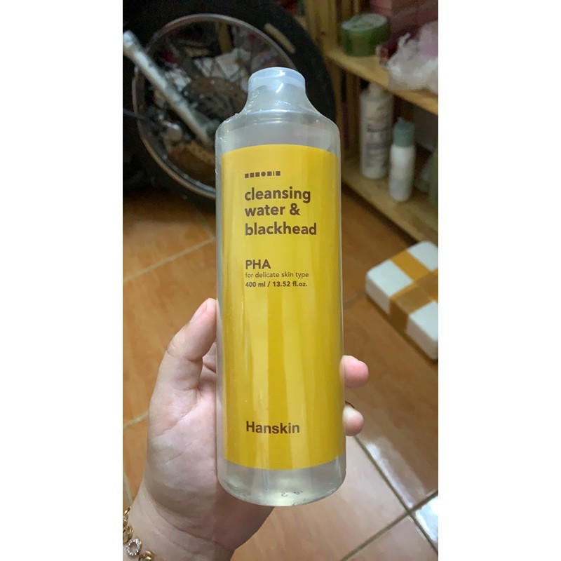 Nước tẩy trang Hanskin Cleansing Water & Blackhead