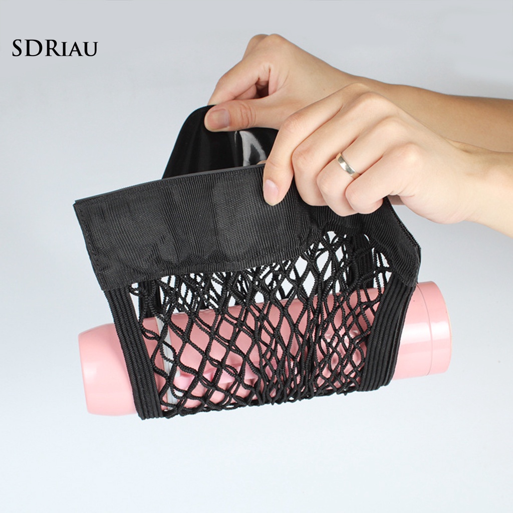 Túi Lưới Đựng Đồ Gọn Nhẹ Có Dây Kéo Cho Xe Hơi