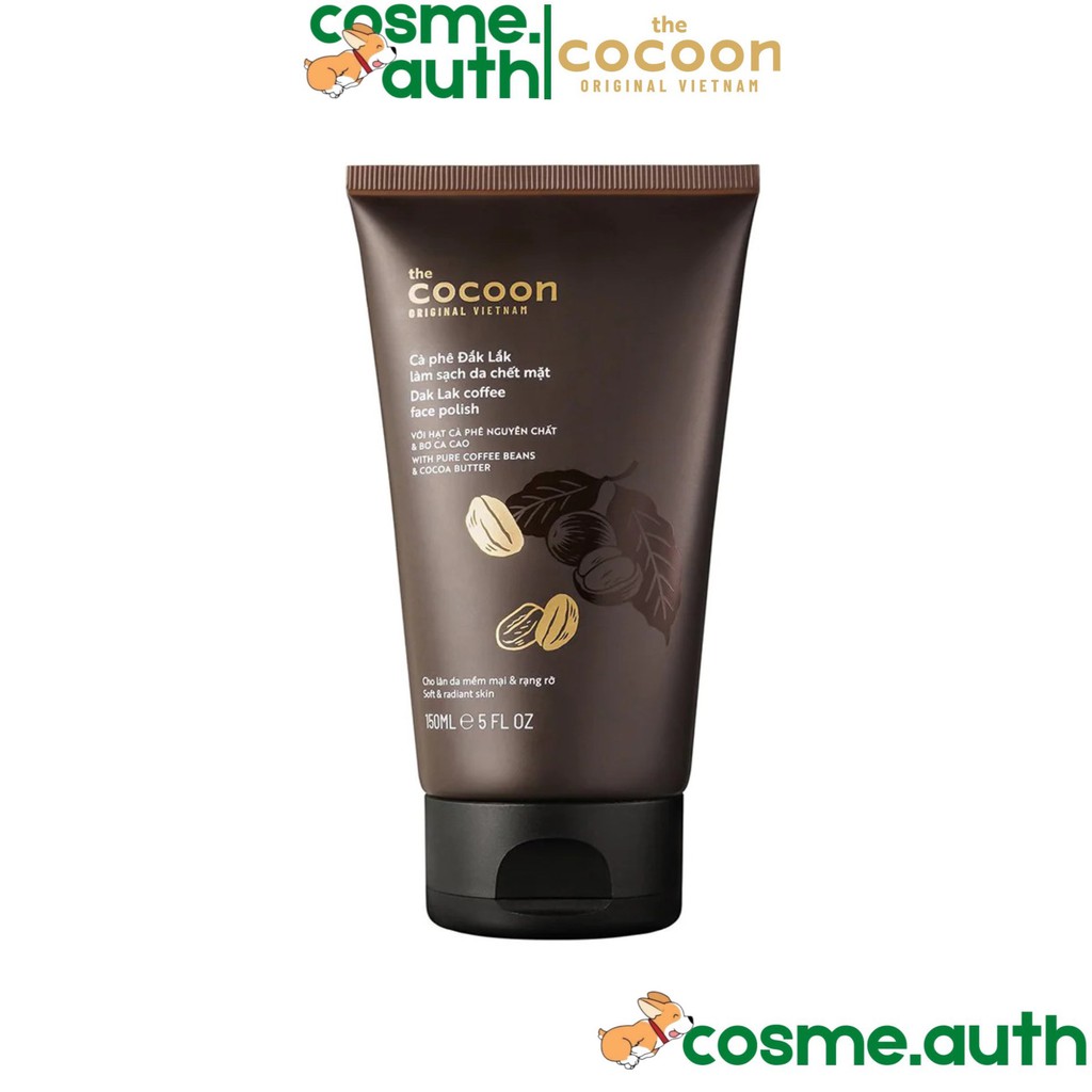 Tẩy Tế Bào Chết Mặt Cà Phê Đắk Lắk Cocoon Coffee Face Polish 150ml