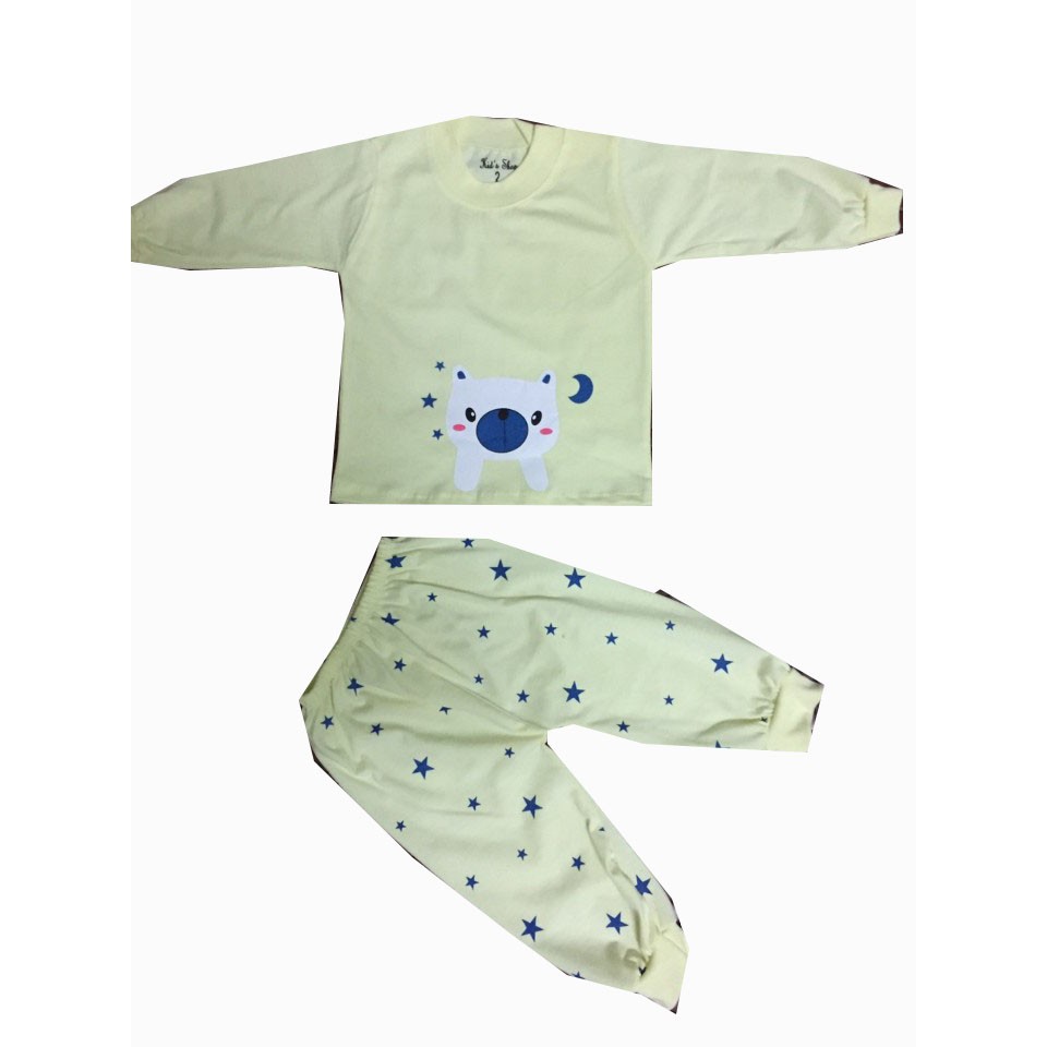 Bộ Cotton thu đông cho Bé Trai và Bé Gái từ 5-15kg - Hàng tự thiết kế Lần 3