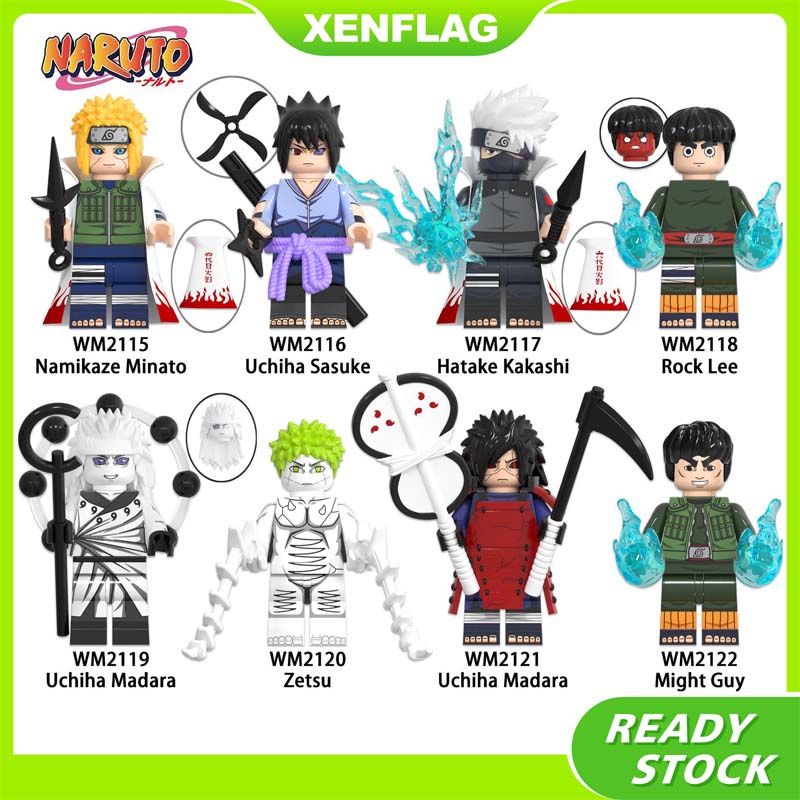 Mô Hình Đồ Chơi Lego Nhân Vật Anime Naruto Uchiha Sasuke