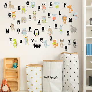 Decal Dán Tường Bảng Chữ Cái