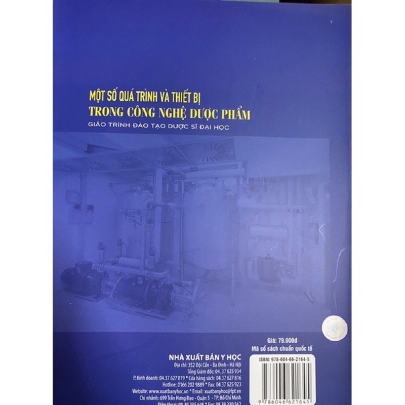 Sách - Một số quá trình và thiết bị trong công nghệ dược phẩm