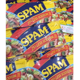 Thịt Hộp Spam 25% Less Sodium Mỹ 340g