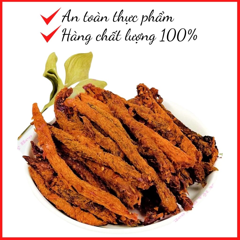 Khô bò que dai ngon mang hương vị nhà làm đến từ đặc sản Quảng Ngãi đảm bảo vệ sinh an toàn thực phẩm