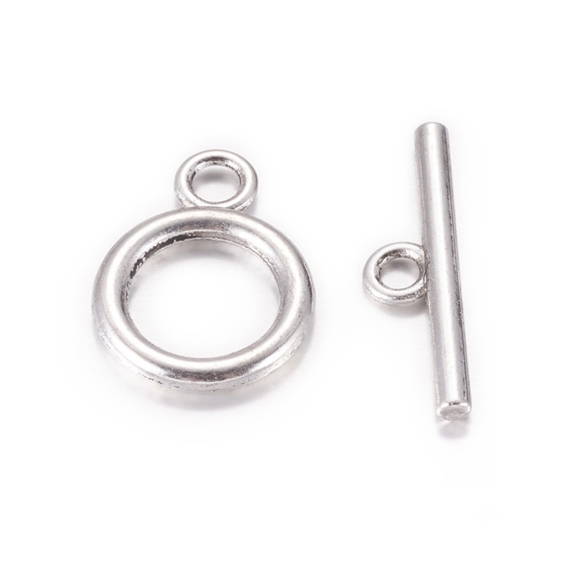 Bộ 5~20 Móc Cài Bằng Hợp Kim Mạ Bạc Phong Cách Tây Tạng Dùng Làm Trang Sức