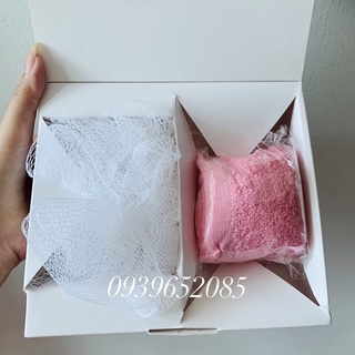 Bộ quà tặng Lifebuoy bông tắm + khăn tắm