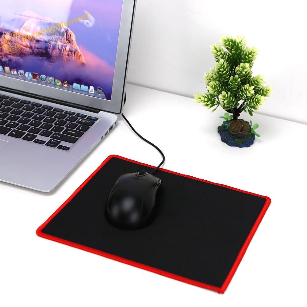 xt)  Gaming Mouse Pad 25x21cm Lock Edge Rubber Speed Mouse Mat for PC Laptop