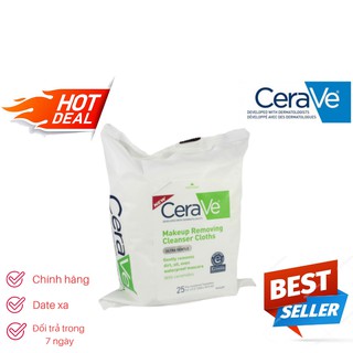 Khăn ướt tẩy trang CeraVe Makeup Removing Cleanser Cloths