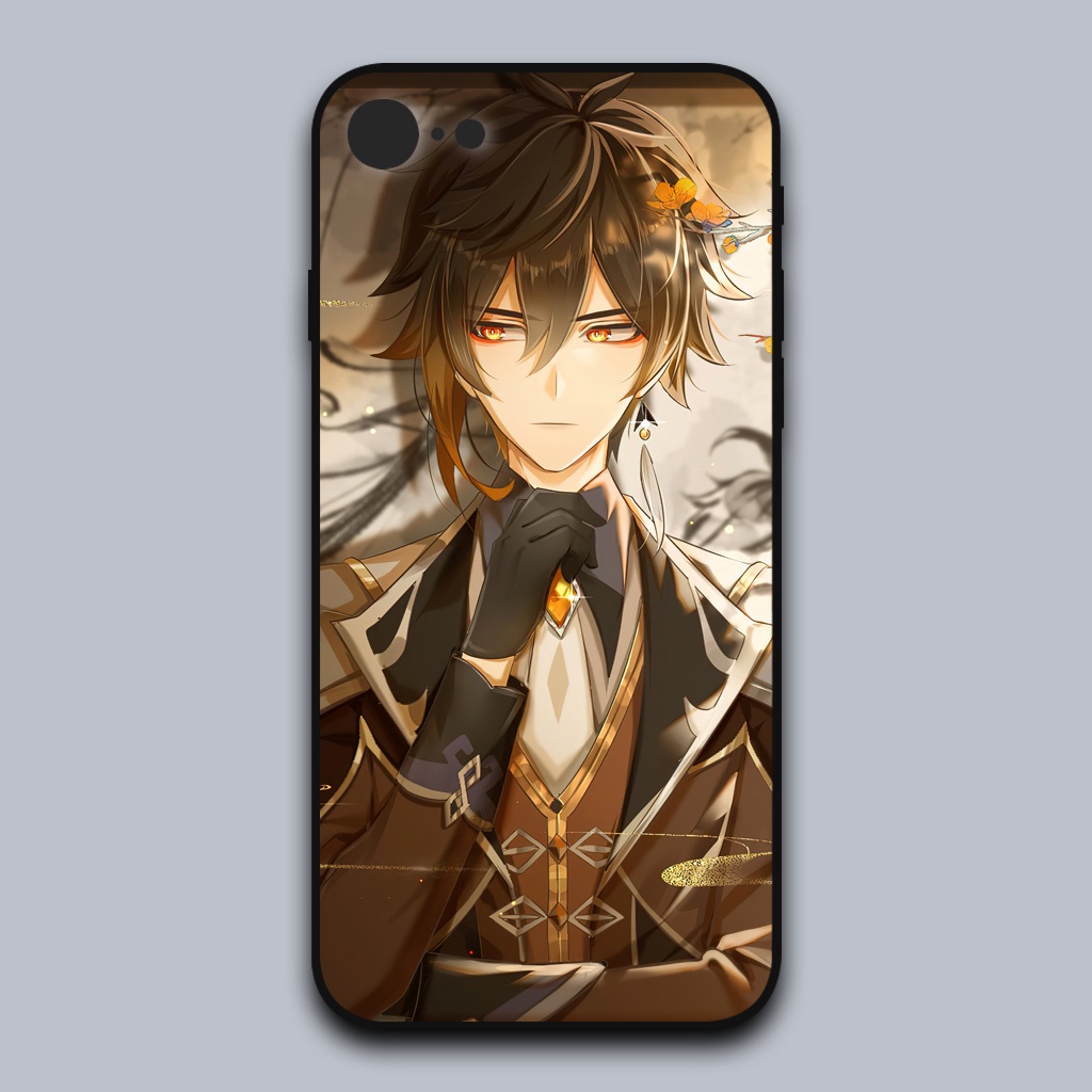 In ốp lưng Zhongli Z14 Genshin Impact theo yêu cầu, in ốp Iphone, Samsung, Oppo, Xiaomi, Vivo, nhiều dòng máy khác