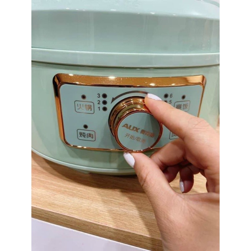 Nồi áp suất thông minh đa dụng AUX dung tích 4l, nồi nấu đa năng aux 4lít gồm nhiều chức năng khác nhau