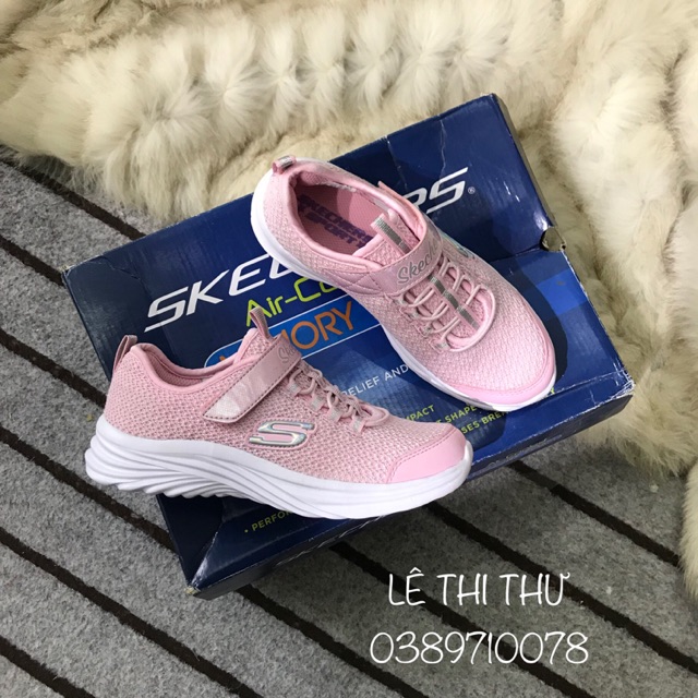 Giày Skechers kids bé gái Chính Hãng